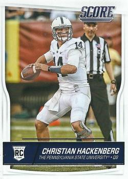 Christian Hackenberg Penn State Nittany Lions 2016 Panini Score NFL Rookie Card #334